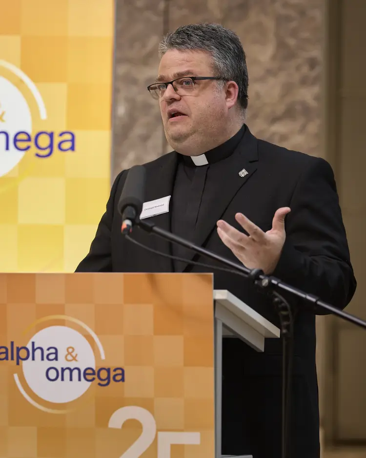 25 Jahre Alpha & Omega: Christoph Neubrand, Generalvikar der Erzdiözese Freiburg Generalvikar Christoph Neubrand