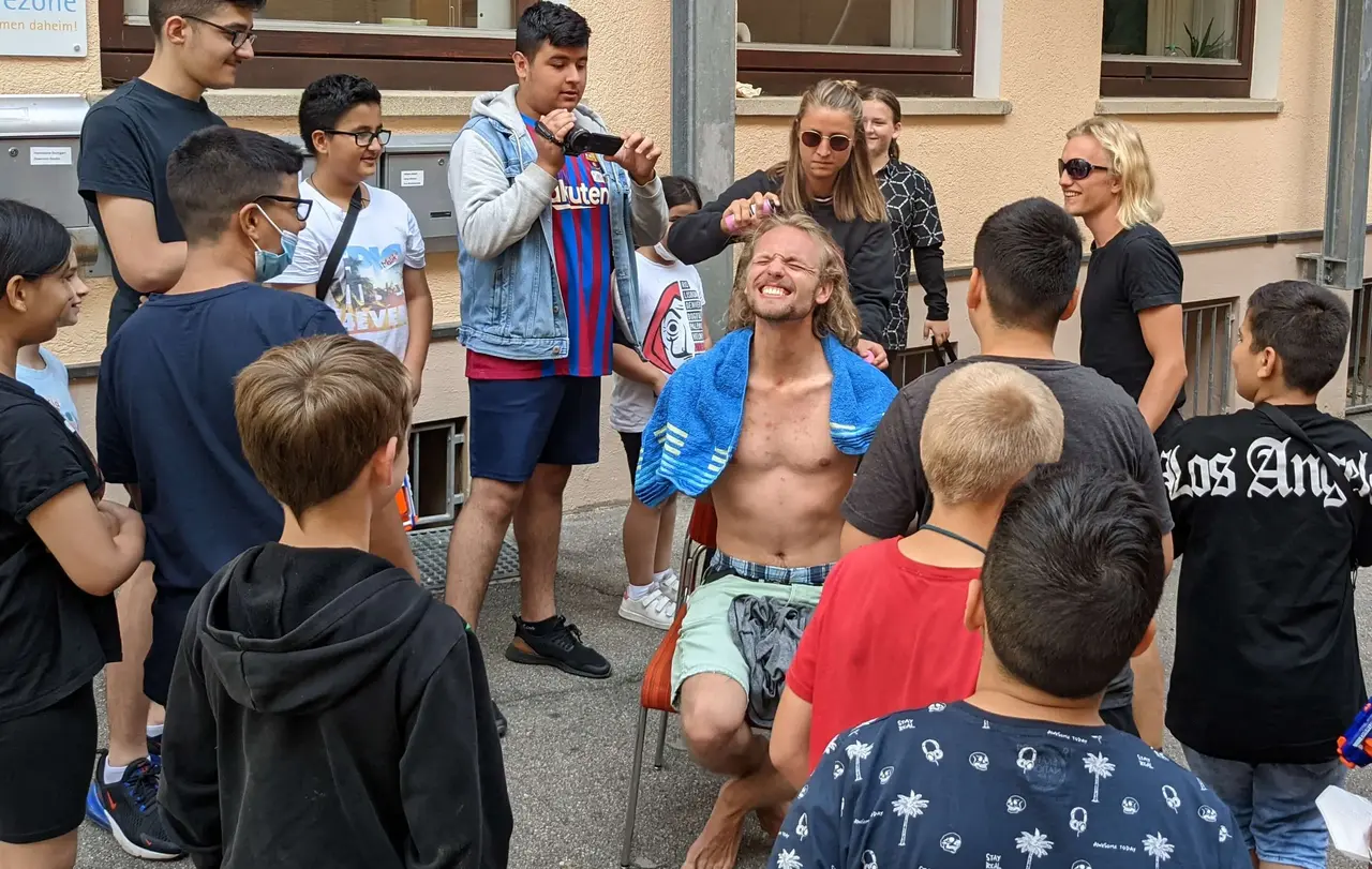 Samuel Ramm gibt bei seinen Filmprojekten mit Jugendlichen alles ...