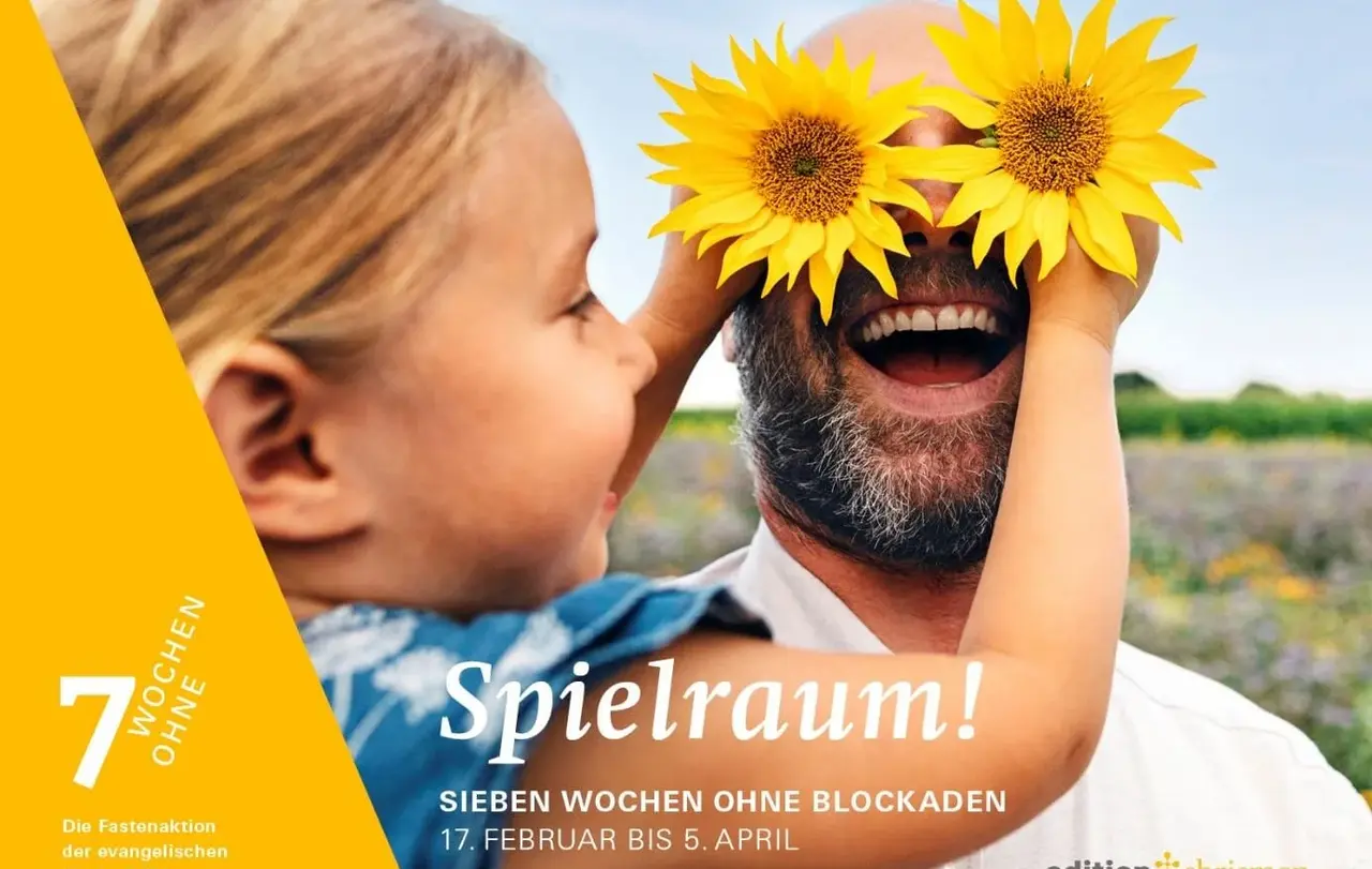 "Spielraum! 7 Wochen ohne Blockaden" heißt die diesjährige Fastenaktion der EKD.