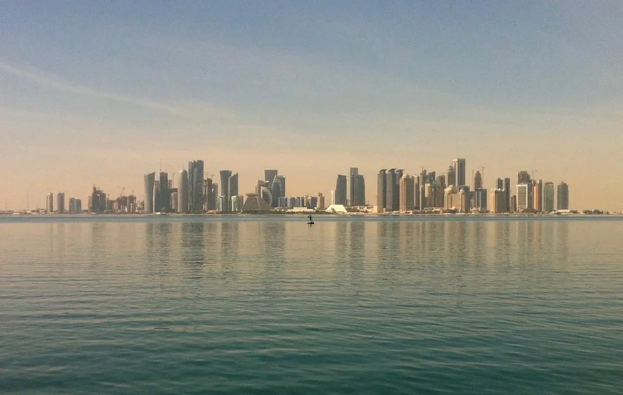 Doha, die Hauptstadt von Katar.