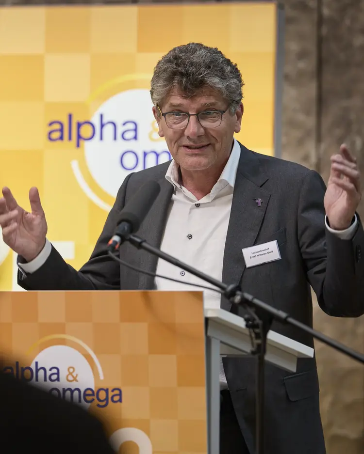 25 Jahre Alpha & Omega: Landesbischof Ernst-Wilhelm Gohl