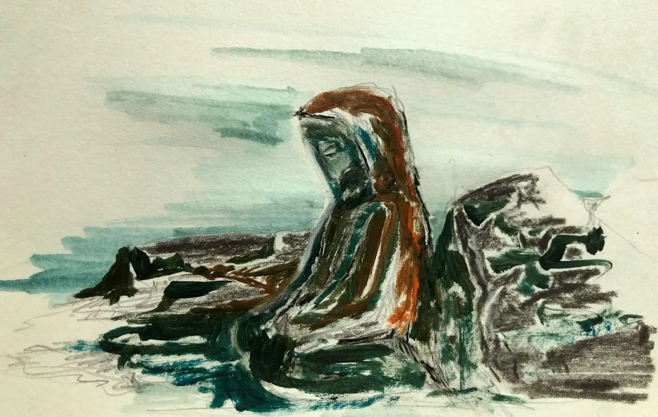 40 Tage und 40 Nächte blieb Mose auf dem Berg Sinai und aß und trank nichts.