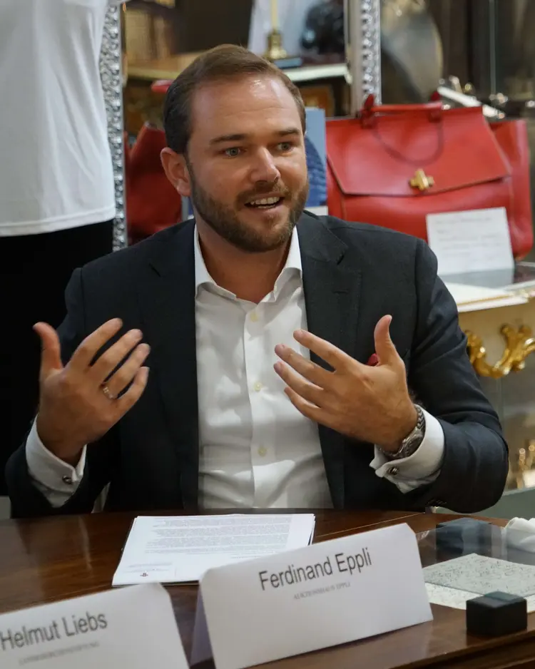 Ferdinand Eppli erhielt den Schillerbrief von einer älteren Stuttgarterin