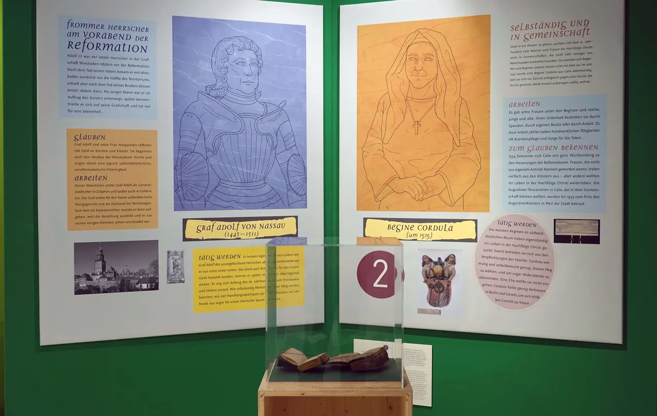 Die Ausstellung „Ungleiche Paare“ im Stuttgarter Bibelmuseum „bibliorama“. Die Eröffnung war im März zur Langen Nacht der Museen geplant, wurde aber wegen der Pandemie verschoben.